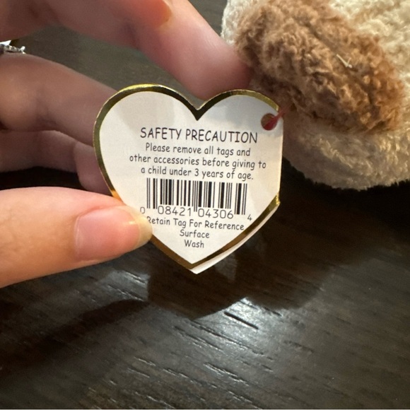 TY Beanie Baby - Huggy the Bear - Stuffed Animal Toy - Picture 7 of 7